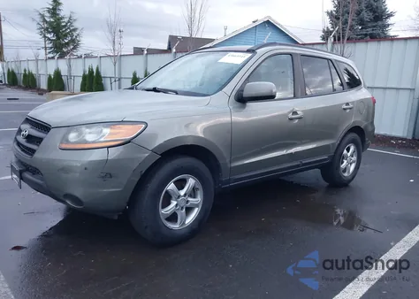 2008 Hyundai Santa Fe Gls z USA, uszkodzony, nr VIN 5NMSG13D98H214554